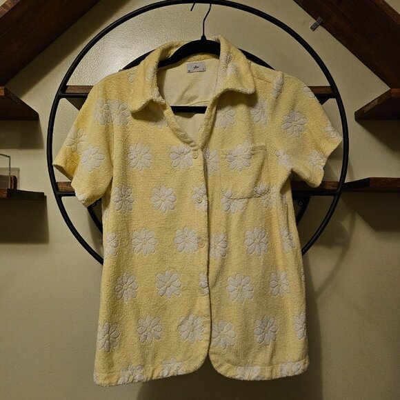 Yllw the Label Salty Terry Three-Piece Set in Oops-A-Daisy Print - Picture 8 of 9